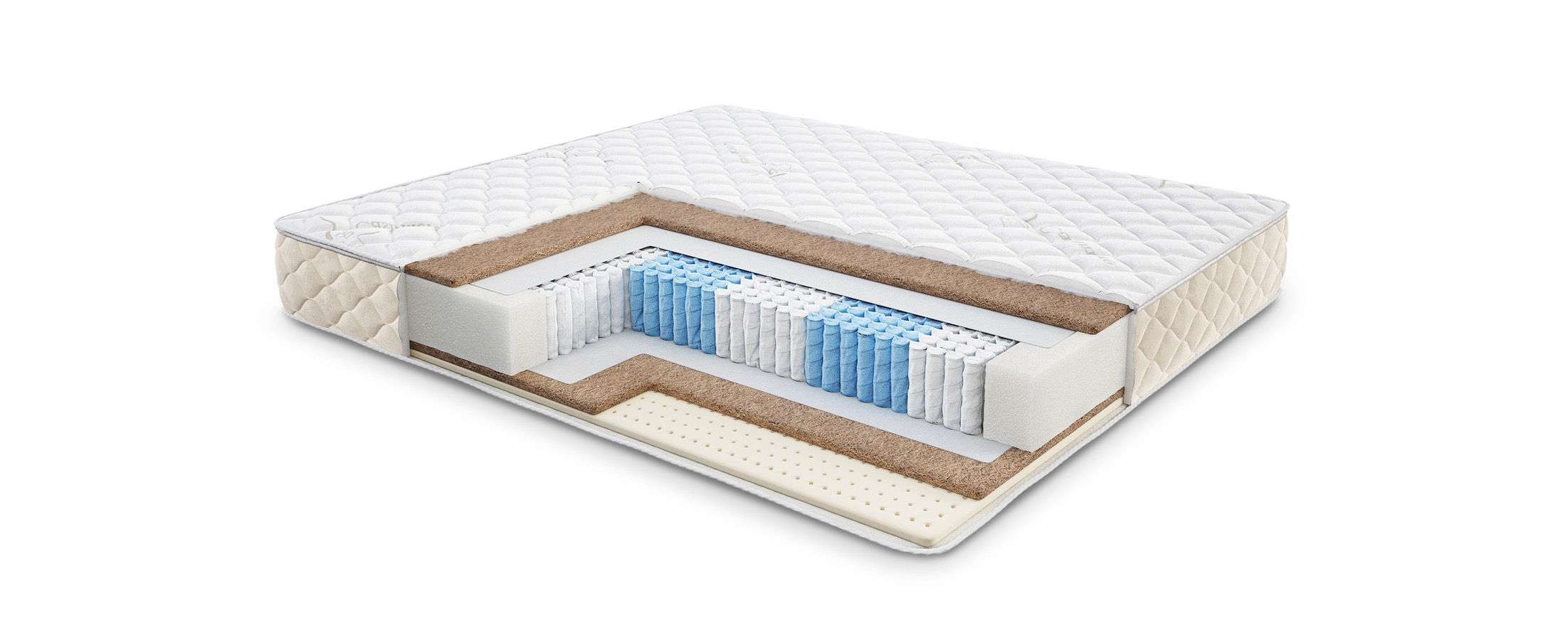 

Comfort Plus Total 438 матрас 140x200 со съёмным чехлом