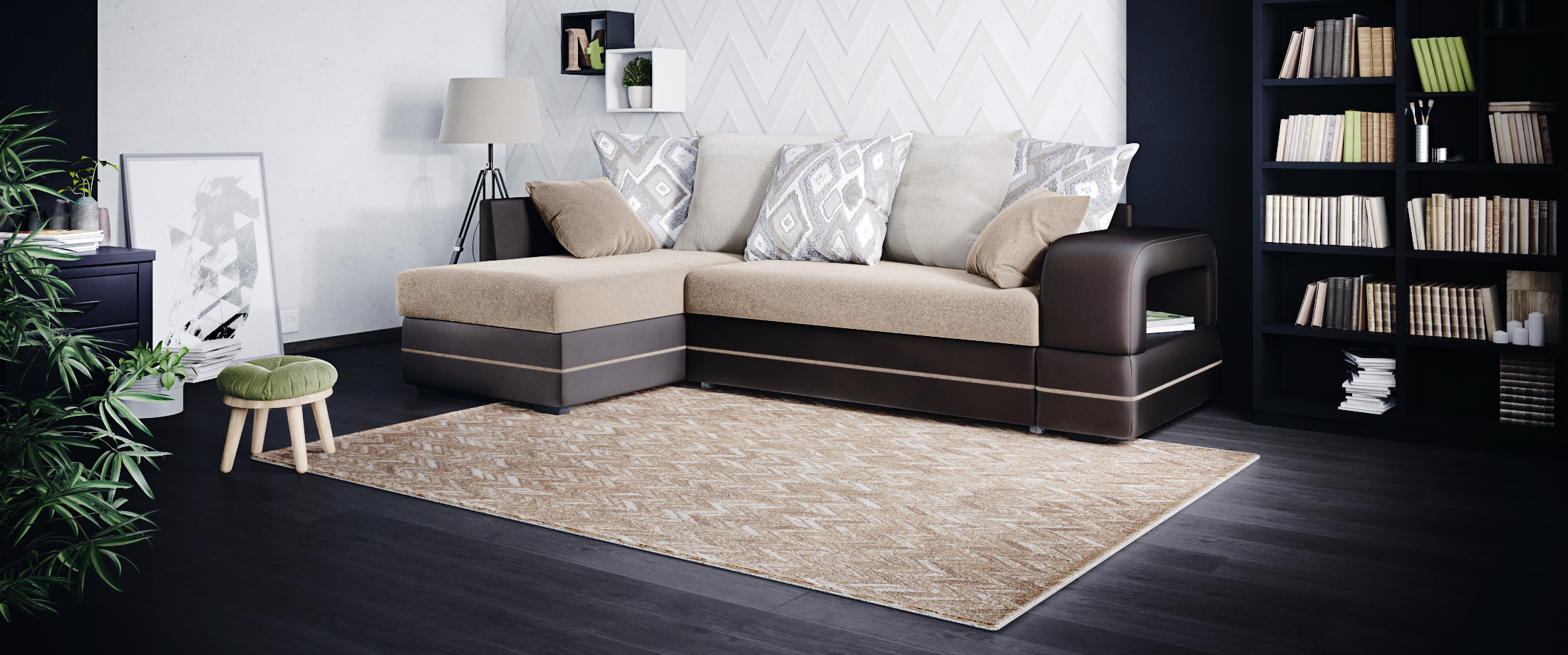 

Ковёр Venus holy beige Модель 4052, Бежевый