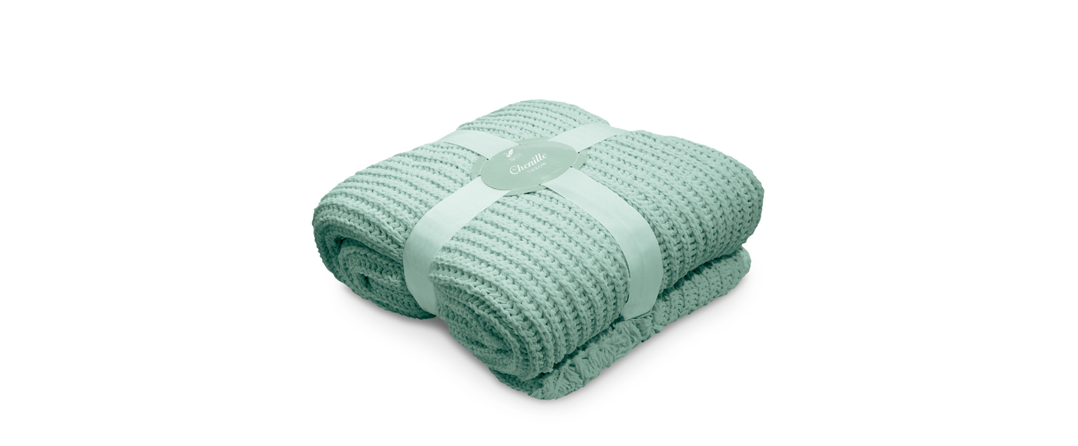 

MOON 2006 Плед CHENILLE 160х200, Бирюзовый