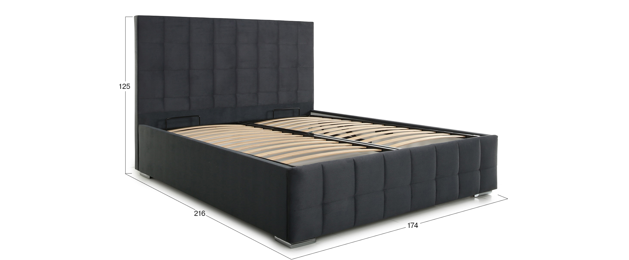 

Кровать Пассаж Модель 723, Бежевый;графит