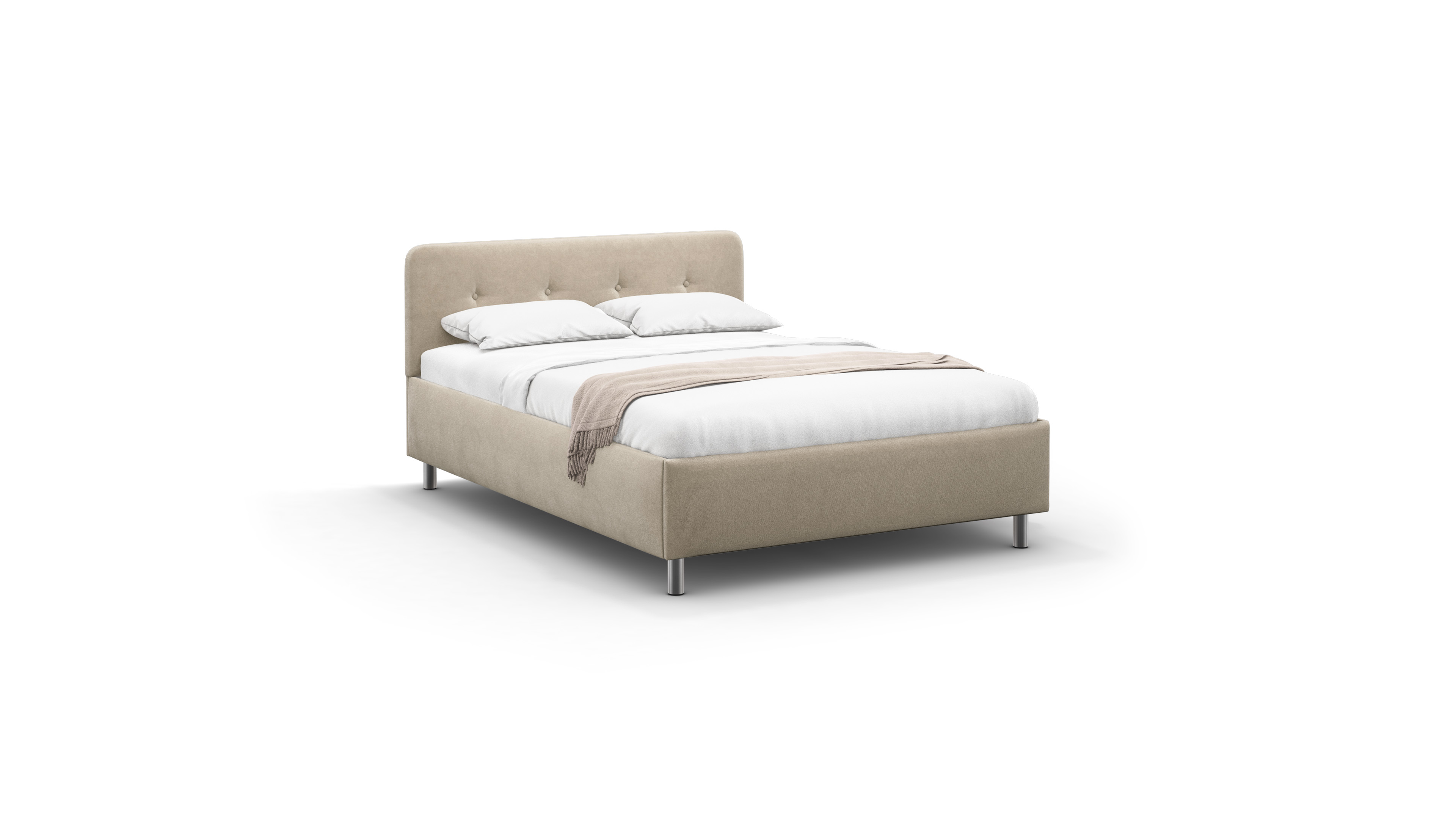 Кровать двуспальная Aiko New 140х200 Модель 1232 фото