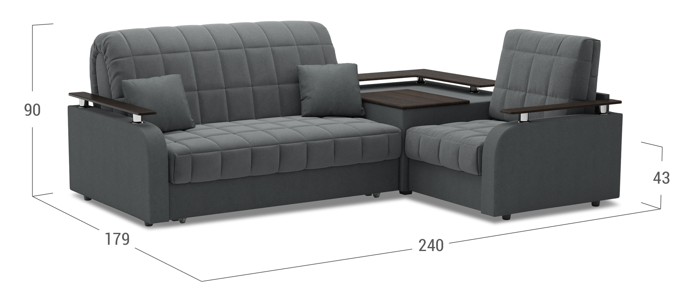 Угловой диван с механизмом «Аккордеон» модели «Карина» и «Барон» с ящиком для белья и отзывами 35 фото