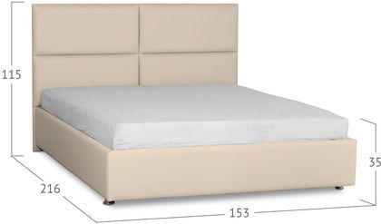 Кровать двуспальная Риальто Модель 582