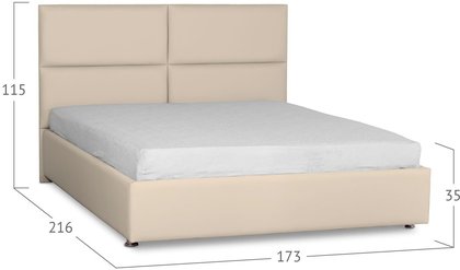 Кровать двуспальная Риальто Модель 582