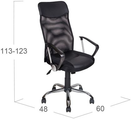 Кресло офисное AV 128 цвет черный Модель 999
