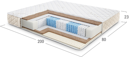 Comfort Plus Total 433 матрас 80x200