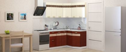 Кухня Корица угловая правая 1,6х1,35 м