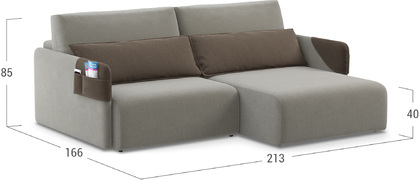 Диван угловой еврокнижка MOON FAMILY 118