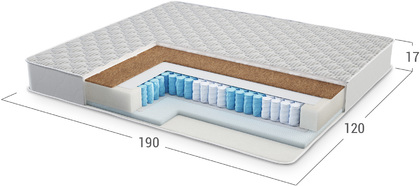 Optimum Double 430 матрас 120x190