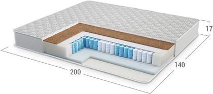 Optimum Double 430 матрас 140x200