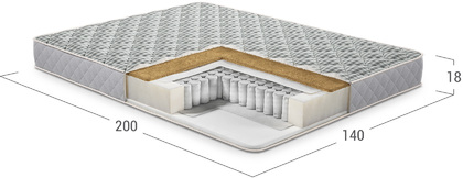 Optimum Double 454 матрас 140x200
