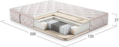 Copper Immuna 645 матрас 120x200