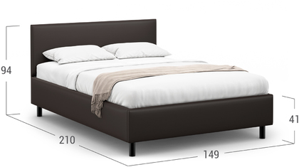 Кровать двуспальная Nova New 140х200 Модель 1230