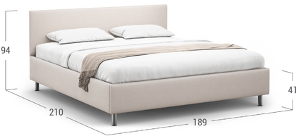 Кровать двуспальная Nova New 180х200 Модель 1230