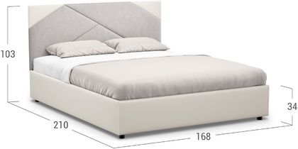 Кровать двуспальная Alba New 160х200 Модель 1226