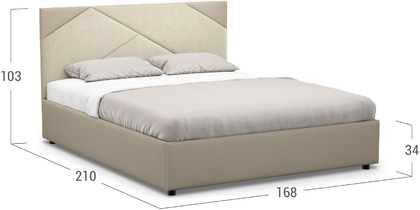 Кровать двуспальная Alba New 160х200 Модель 1226