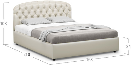 Кровать двуспальная Bianca New 160х200 Модель 1227
