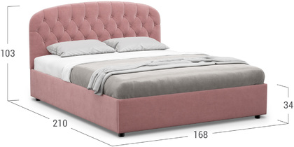 Кровать двуспальная Bianca New 160х200 Модель 1227