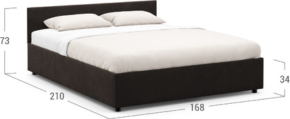 Кровать двуспальная Prima Classic New 160х200 Модель 1220