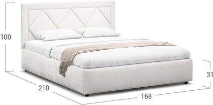 Кровать двуспальная Elaina 160х200 Модель 1223