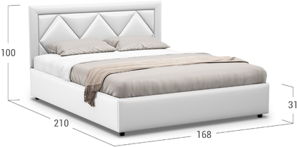 Кровать двуспальная Elaina 160х200 Модель 1223
