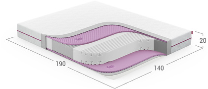 MOON SPA 883 (Standart S матрас 140x190)