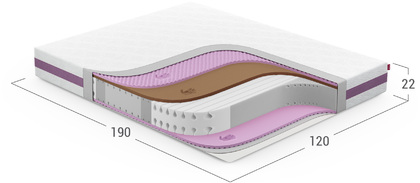 MOON SPA 885 (Comfort M матрас 120x190)
