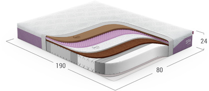MOON SPA Prestige H 887 матрас 80x190