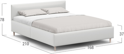 Кровать двуспальная MOON FAMILY 1250 160х200