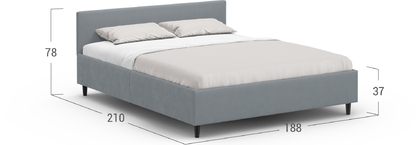 Кровать двуспальная MOON FAMILY 1250 180х200