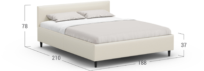 Кровать двуспальная MOON FAMILY 1250 180х200